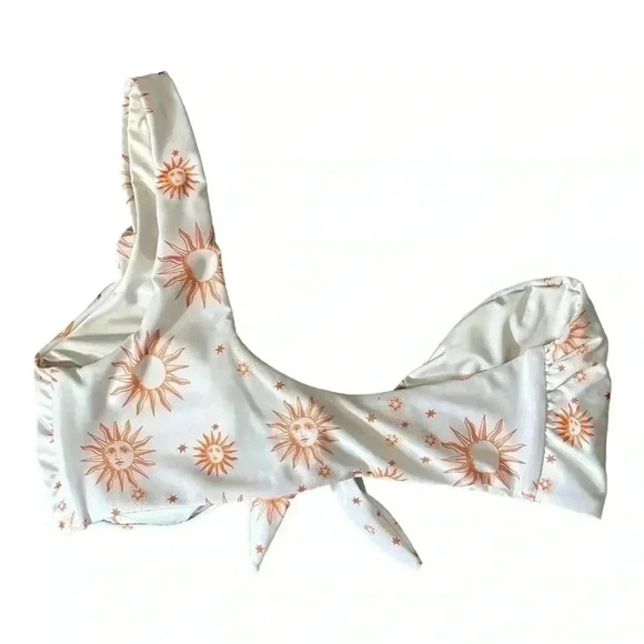 Boabab One Shoulder Zodiac Swim Top Medium - Picture 4 of 6